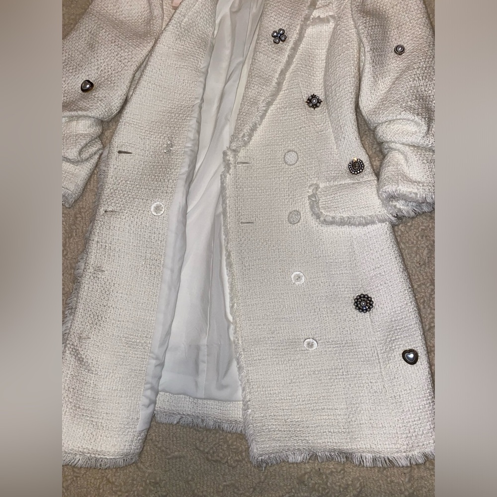 $695 Cinq à Sept Joel Embellished Blazer Dress - Picture 14 of 16